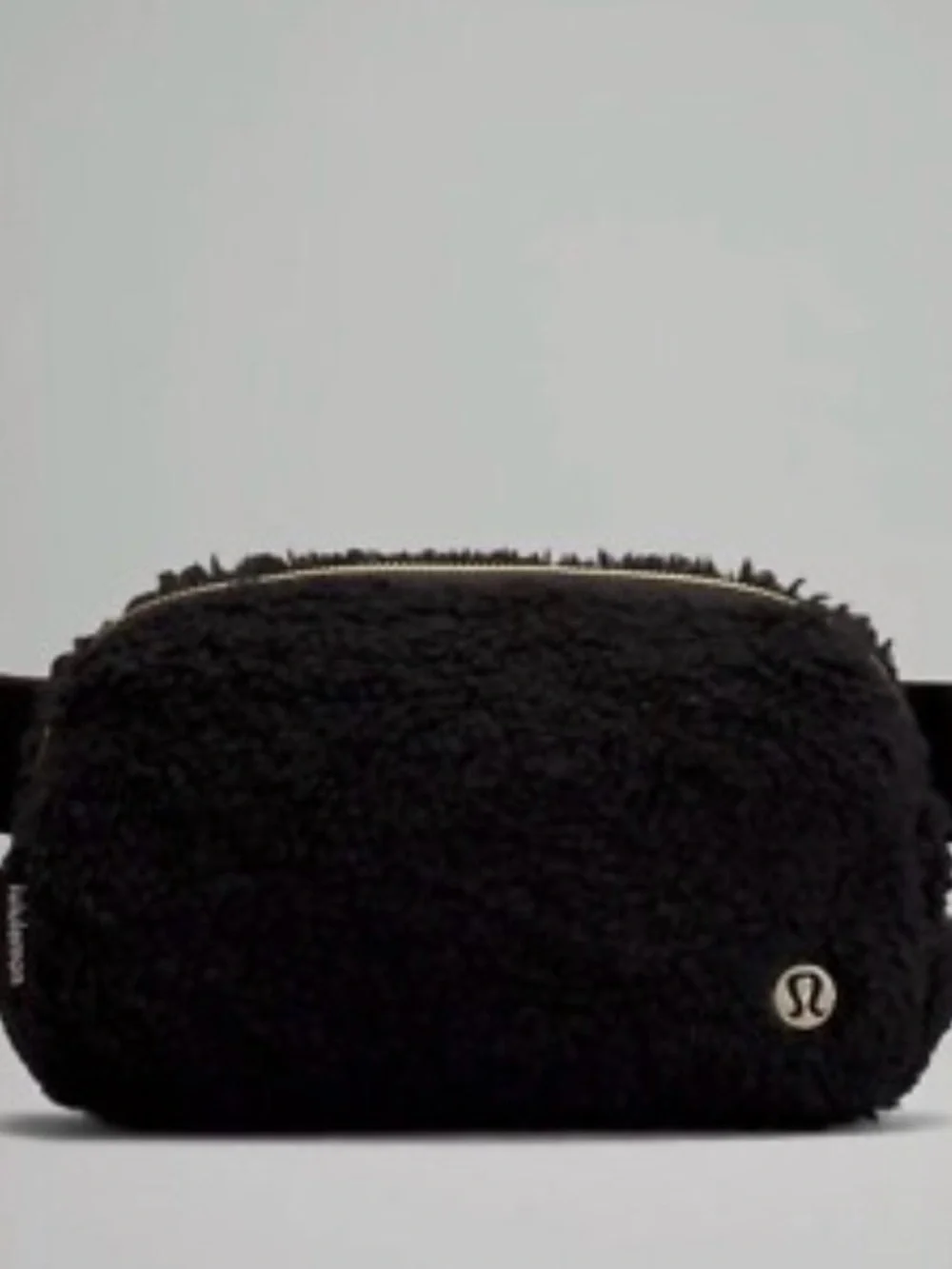 lululemon athletica Black Sherpa Belt Bag